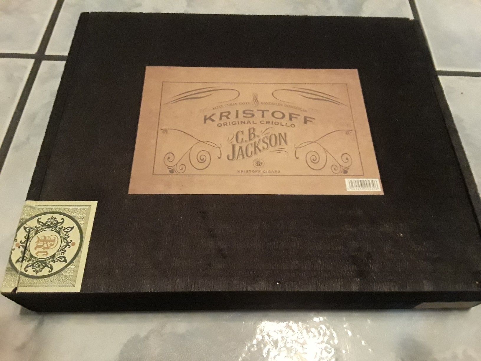 Kristoff C.B. Jackson Wood Cigar Box