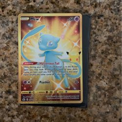 25 Anniversary Secret Rare Gold Mew