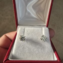 1.1 Carat Lab Grown Diamond Studs