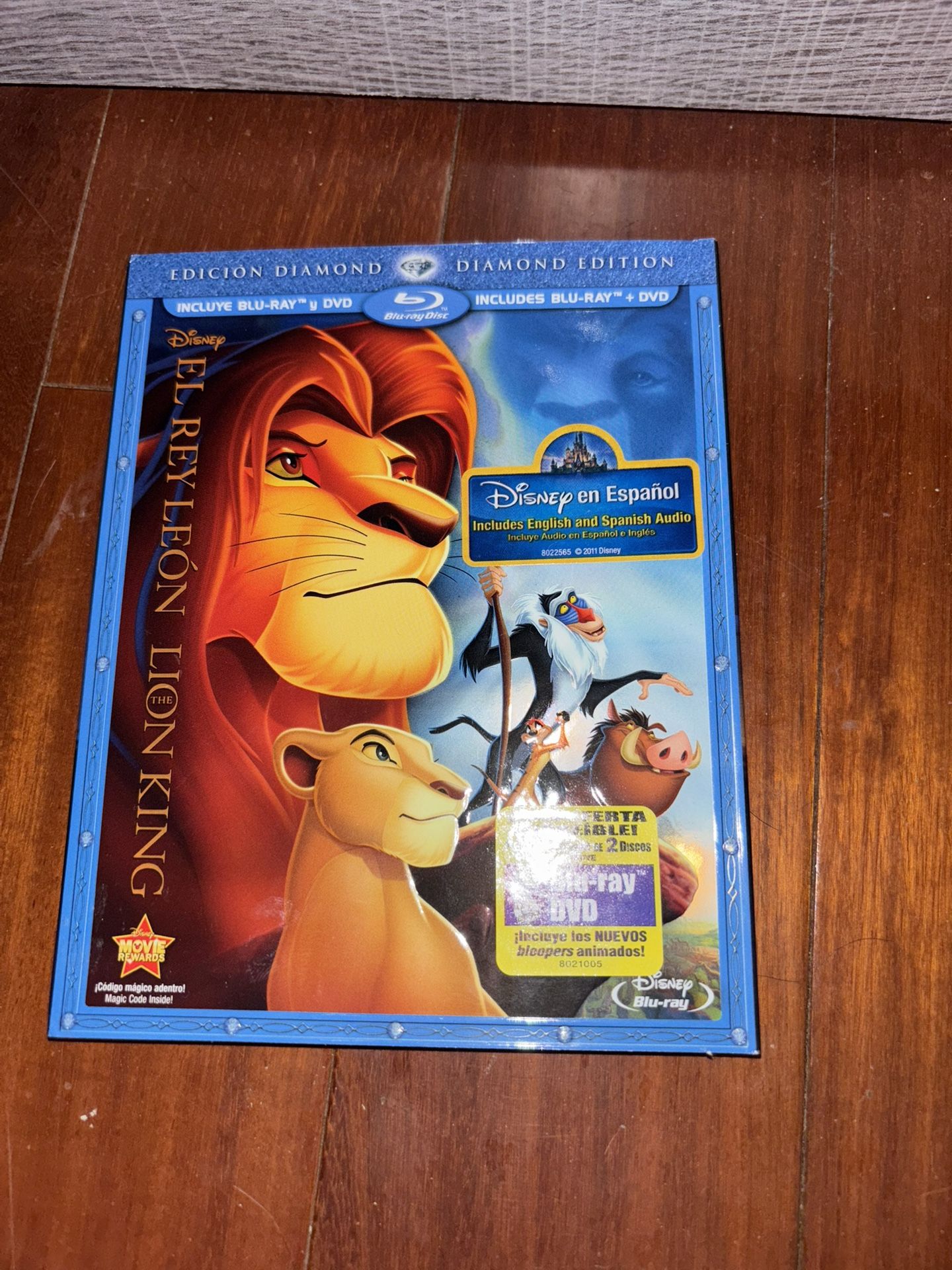 The Lion King Blue ray