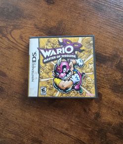 Wario Master of Disguise Nintendo DS