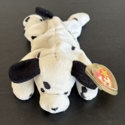 TY Beanie Baby Dalmatian Named Dotty  