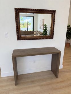 Ashley Furniture Console Accent Table Gray