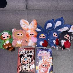 Baby Three Rabbit V3 / Not A Warrior Plushies