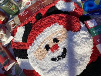 Santa Toilet Seat and Rug Set 🎅