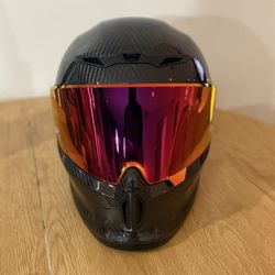 Brand New Ruroc EOX Liquid carbon helmet w/ 2 Extra visors