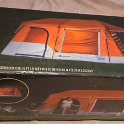 New Member's Mark 12 Person Instant Cabin Tent with LED Lighting