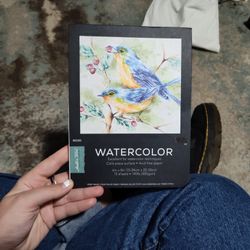 Masters Touch Watercolor paper- Cold-pressed, 8x6 inches, 15 sheets