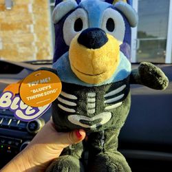 PlushBluey Animated Halloween Side Stepper Plush 12 inch
