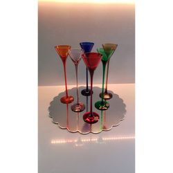 Bombay Company Set of 6 Liqueur Cordial Glasses 10"