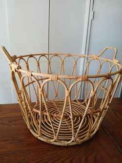 IKEA SNIDAD Rattan Basket