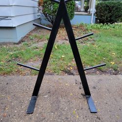WEIGHT PLATE RACK