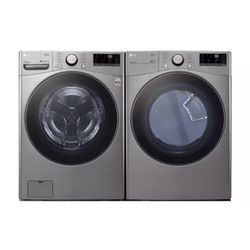 LG Smart Washer & Gas Dryer Set