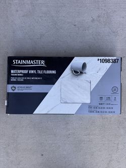 Tuscana Marble 12-mil x 11.94-in W Waterproof Vinyl Tile