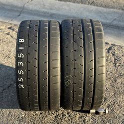 255/35/18 YOKOHAMA ADVAN A052 *LIKE NEW*