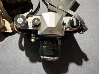 Topcon 35mm SLR Film Camera with Lens
