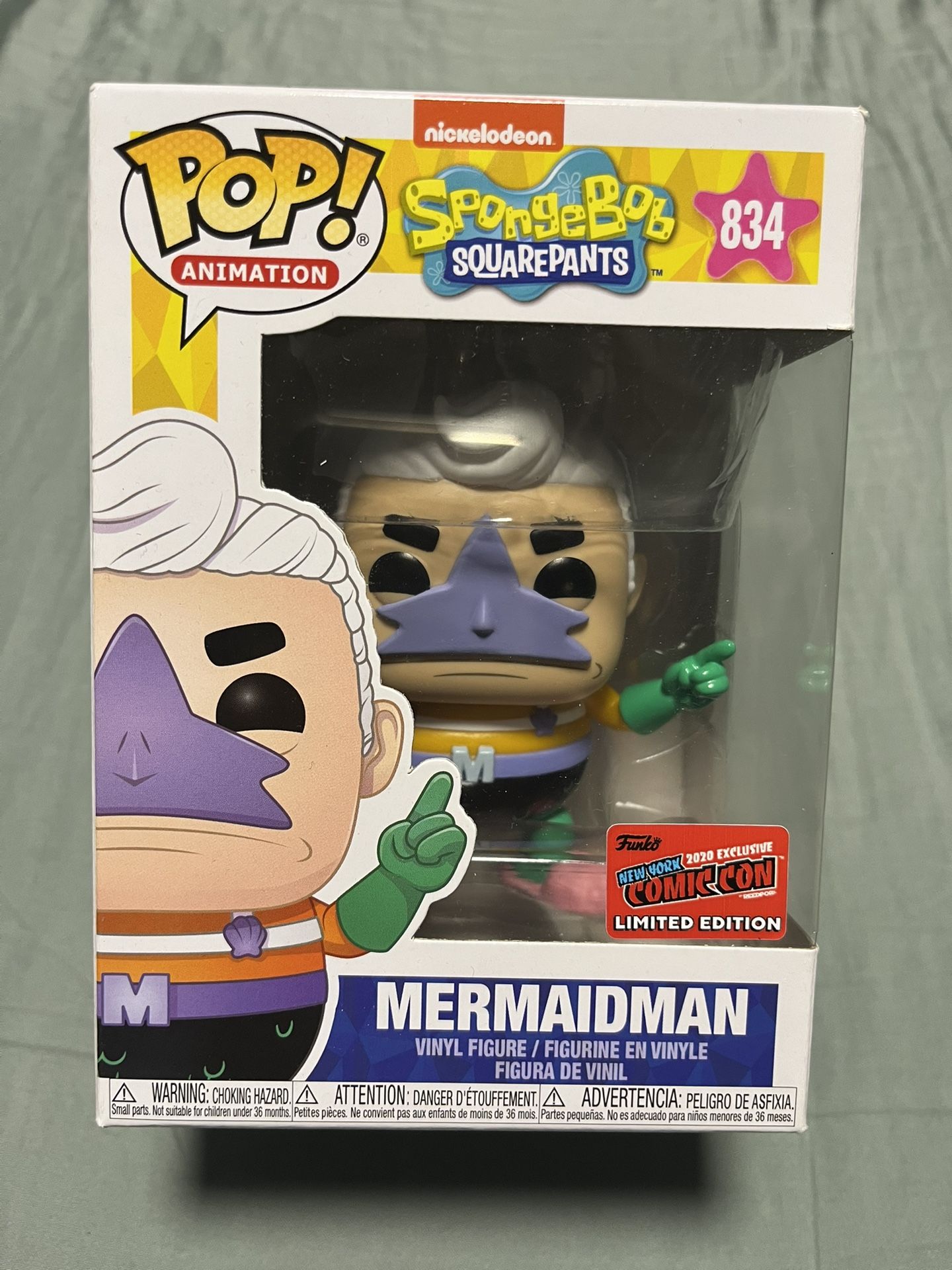 Mermaidman Pop! Animation Vinyl Figure
