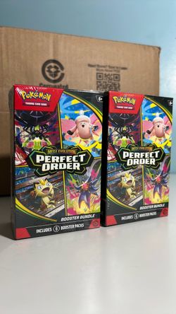 (2) Pokémon Perfect Order Booster Bundle