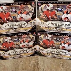 2020 Panini Prizm NFL Football Mega Box