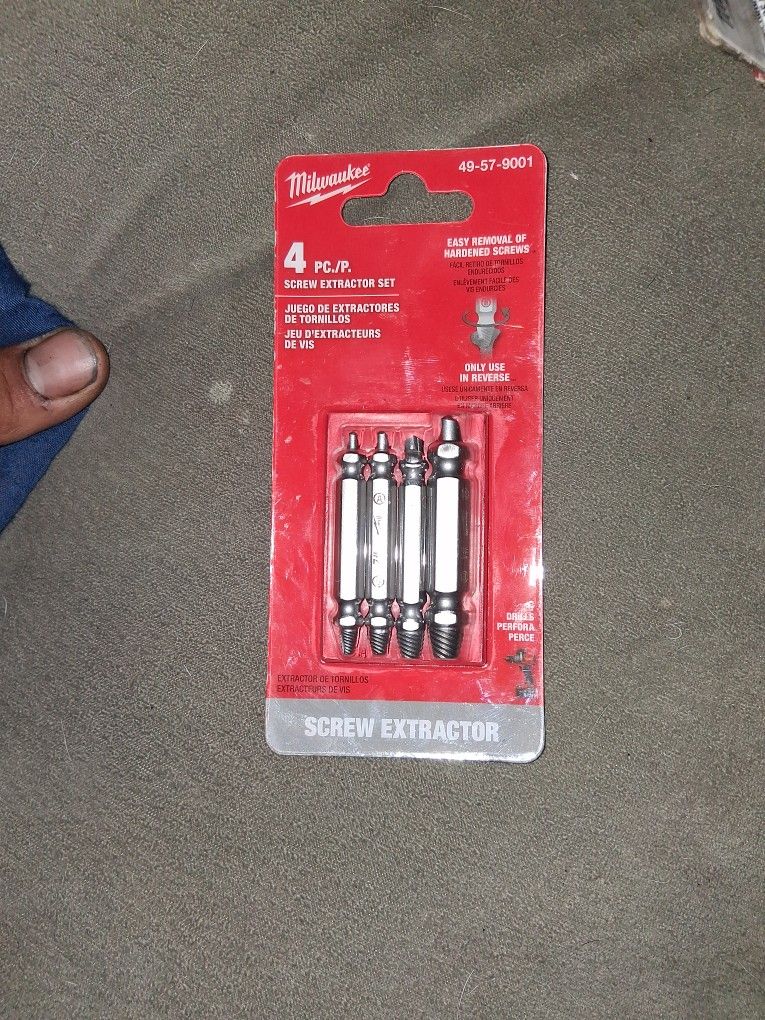 Screw Extractor Set
