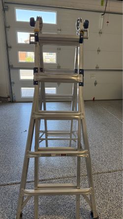 Werner Multi-Position Pro Aluminum Ladder – 21ft