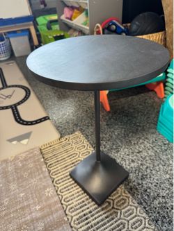 Crate and Barrel side table