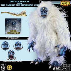 Mezco Toyz Doc Nocturnal and the Case of the Shrieking Yeti - Yeti figure ONLY
