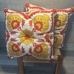 Embroidered Chair Pads 