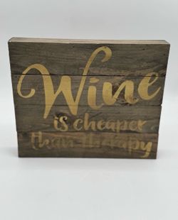 Wine Decor Sign