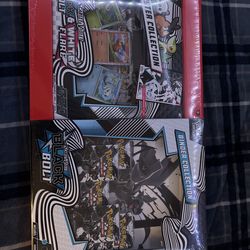 Black bolt & white flare poster collection & black bolt binder collection