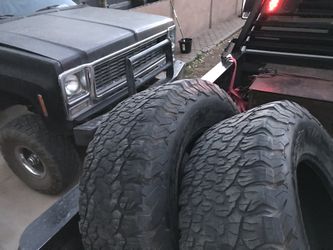 BFG KO2 315/75/R17 Two Tires Only 