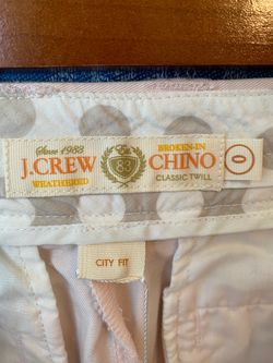 J Crew shorts, cotton, New w/tags