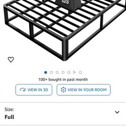 Bed Frame Full Box Platform 