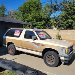 1986 - CHEVY BLAZER Runs Great $12,500