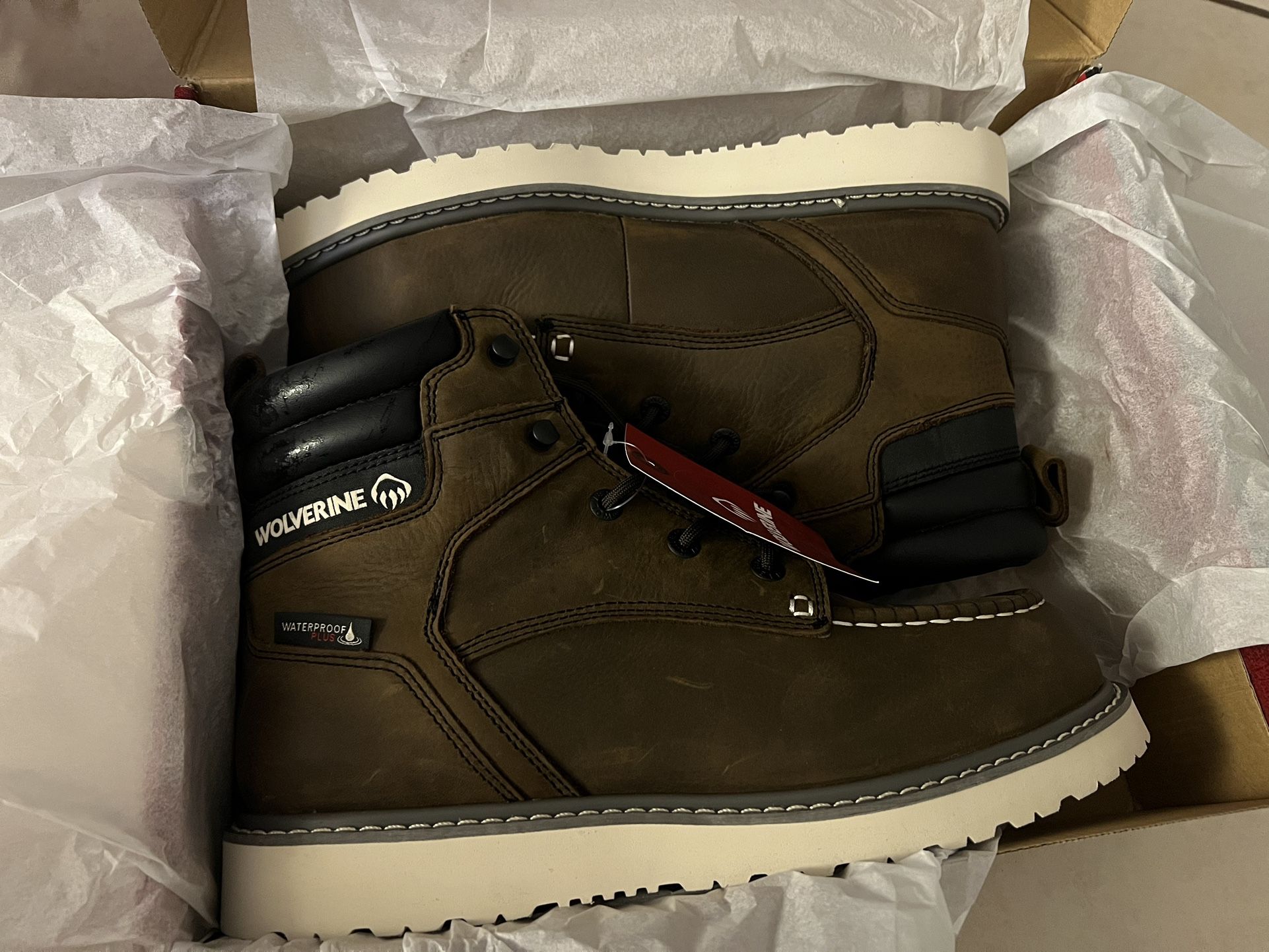 Wolverine Steel Toe Boots 11 Mens 