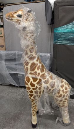 Large Life-Size Giraffe Stuffed Animal