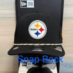 Pittsburgh Steelers New Era Snap Back Hat