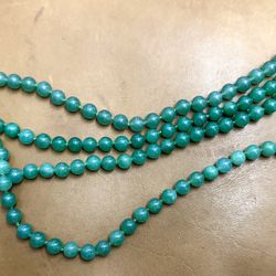 NEW!! 49” Adventurine Necklace