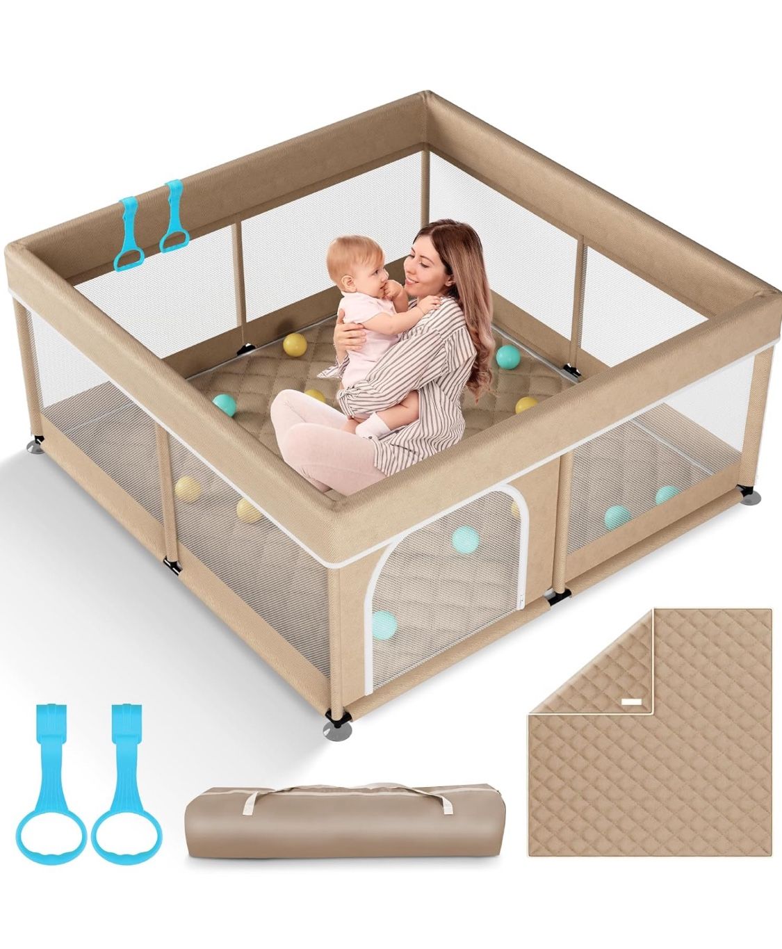 Playpen with Mat 50x50inch