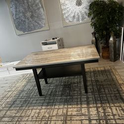 Table Gray Marble 