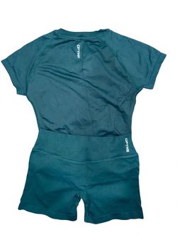 DFYNE Teal Athletic Two-Piece Set LARGE