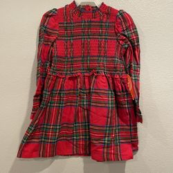 Christmas girl dress size New w tags