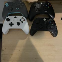 $80  For 4 Xbox Controllers 
