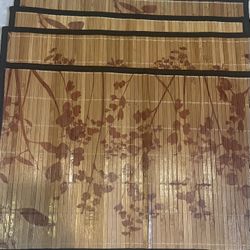 Bamboo Asian Eating Mats 