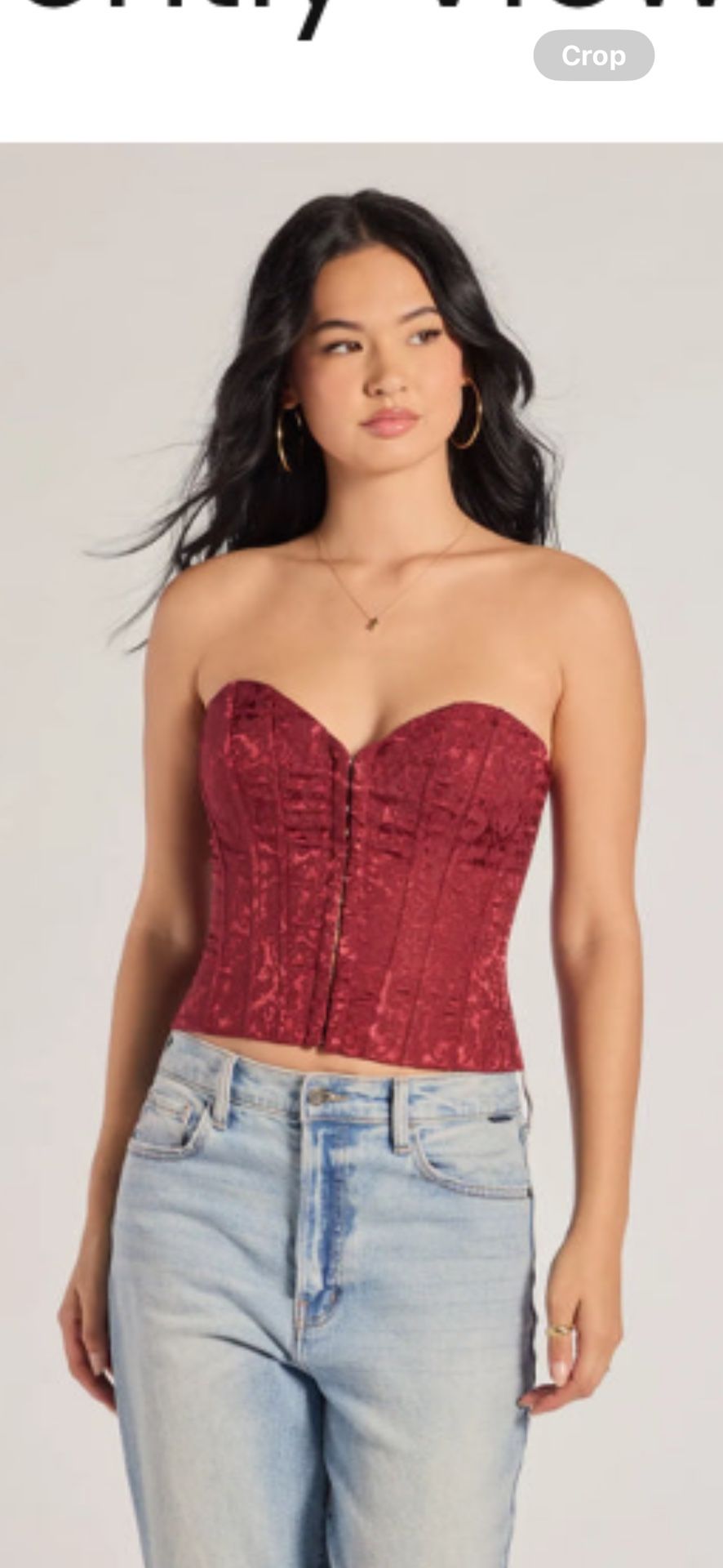 Médium Corset Tube Top