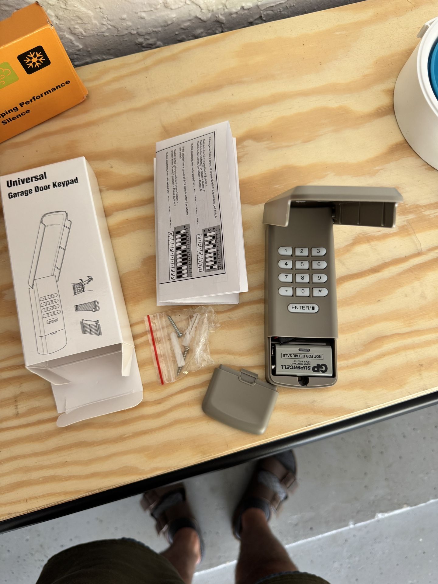 Universal Garage Door Keypad