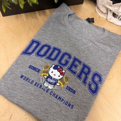 Hello Kitty Dodgers Shirt 