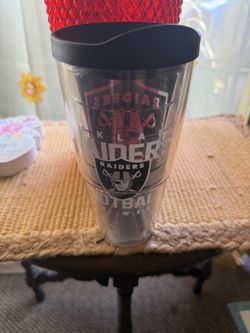 Raiders Tumbler /lid