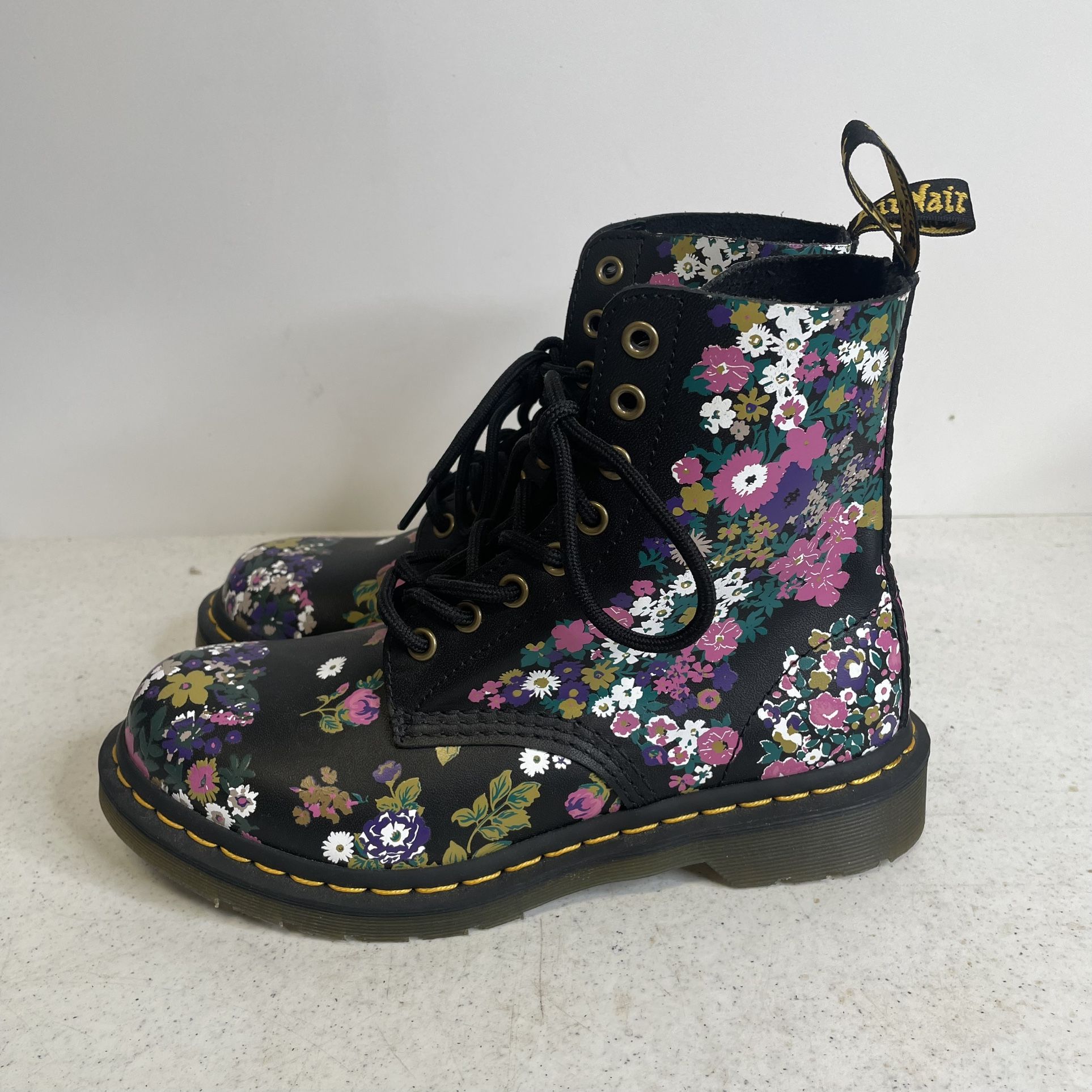 Dr. Marten Pascal Floral Boots