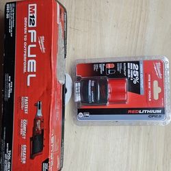 Milwaukee M12 3/8" RATCHET + 2.5 HIGH OUTPUT